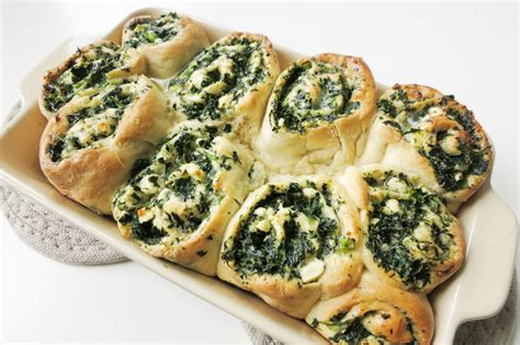 Spinach Feta Rolls 12 Tomatoes