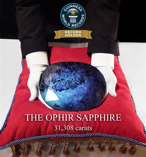 Ophir Collection Announces Sale Of Worlds Largest Sapphire
