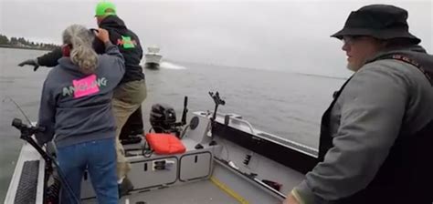 Gopro Video Captures Scary Moment When Speeding Boat Crashes Head On