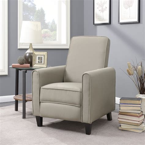 Belleze Modern Recliner Club Chair Accent Living Room W Footrest