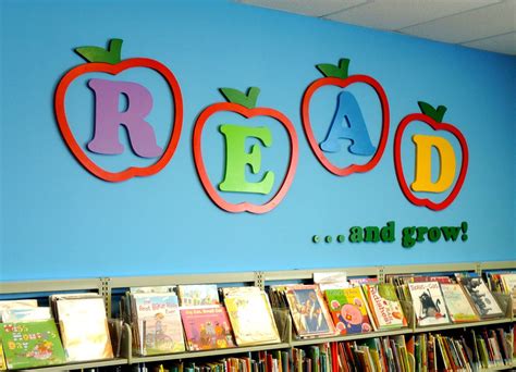 Picture Book Room Sign At The Randolf Library In New Jersey Library