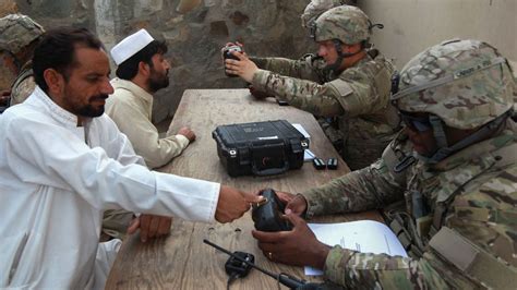 Taliban Team Using Us Made Biometric Database And Scanners To Hunt
