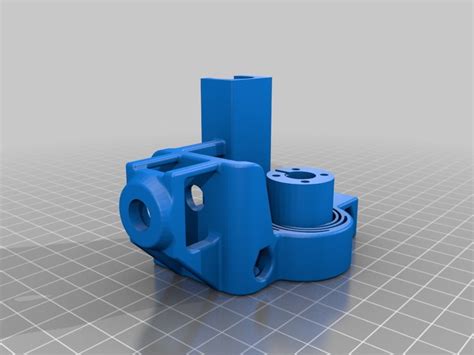 Free 3d File Prusa X Axis End Brackets With Flanged Nut For Tr8・3d