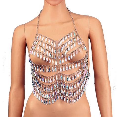 full body chainmultilayer body chainbeaded body chainsexy etsy full body chain body chain
