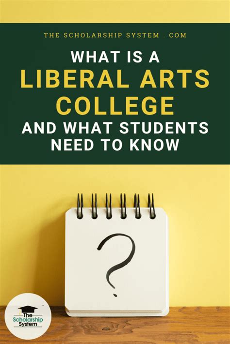 What Is A Liberal Arts College And What Students Need To Know The