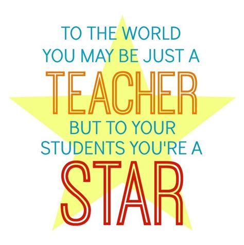 See more ideas about teacher appreciation quotes, appreciation quotes, teaching profession. Star Teacher Gift in a Jar | Teacher appreciation quotes ...
