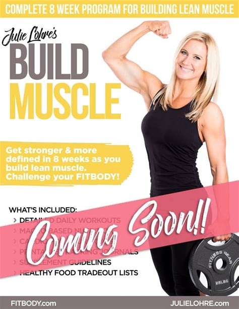 Julie Lohres Workout Plans For Women Fitbody Fitness Plan For Women