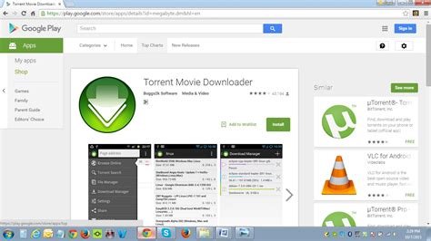 Other than the regular torrent download categories, including movies, music, software, games, etc. Torrent Movie Downloader