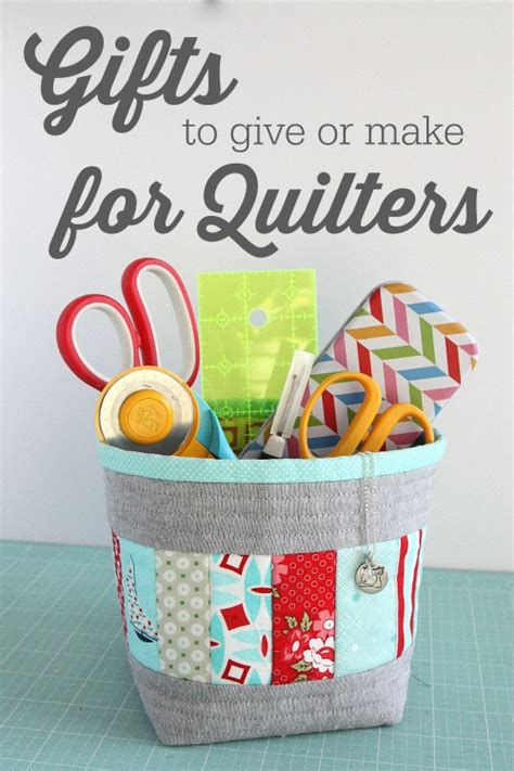 Unique gifts for a quilter. 50+ Gifts to Buy or Make for Quilters