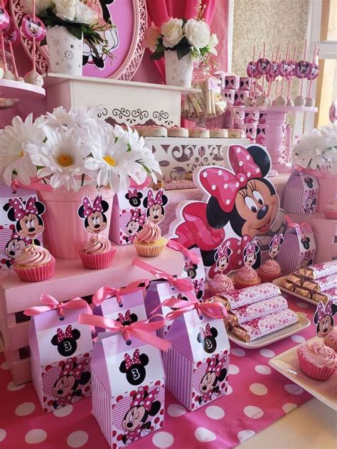 Minie Coqueta Minnie Mouse Birthday Party