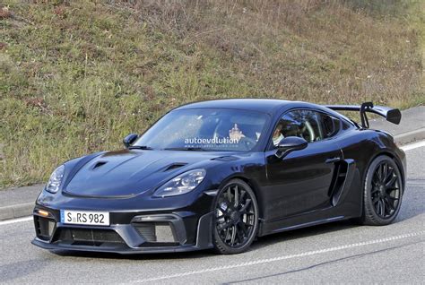 Porsche Cayman GT RS Spied Naked Should Debut Later This Month Autoevolution