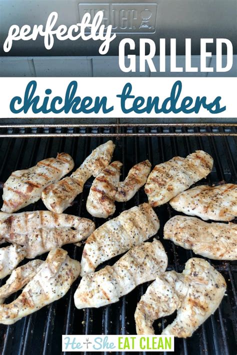 Zesty Grilled Chicken Tenders Recipe