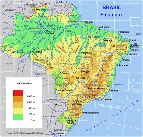 Mapa Fisico Do Brasil Hot Sex Picture