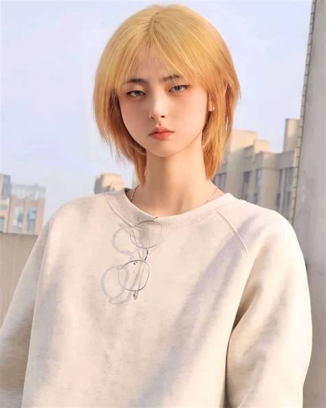 Justina Xie In 2021 Shot Hair Styles Beauty Girl Asian Short Hair