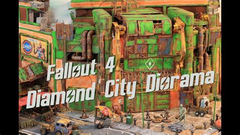 Fallout 4 Diamond City Entrance Diorama Youtube