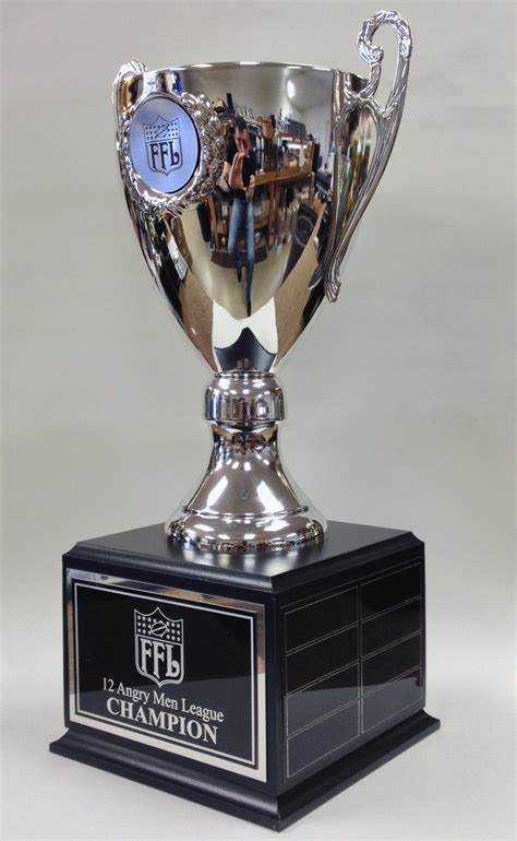 17 Victory Cup On Black Base Fantasy Trophy Store