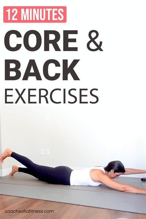 Amazing Core And Back Strengthening Exercises To Fix Bad Posture