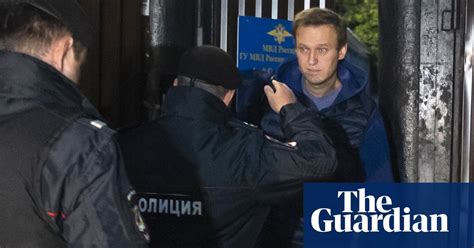 Russian Opposition Leader Alexei Navalny Detained Again World News