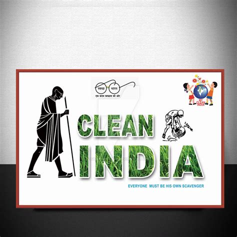 Poster For Clean India By Sankaraarts On Deviantart