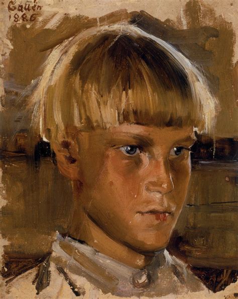 Akseli Gallen Kallela | Portrait painting, Art, Orphan boy
