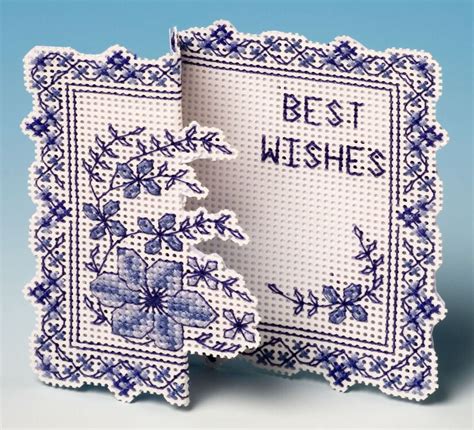 Maybe you would like to learn more about one of these? Blue Clematis Card 3D Cross Stitch Kit only £9.95
