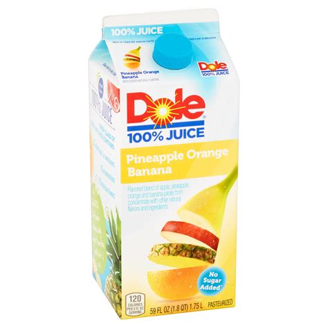 Dole Pineapple Orange Juice Nutrition Facts Besto Blog