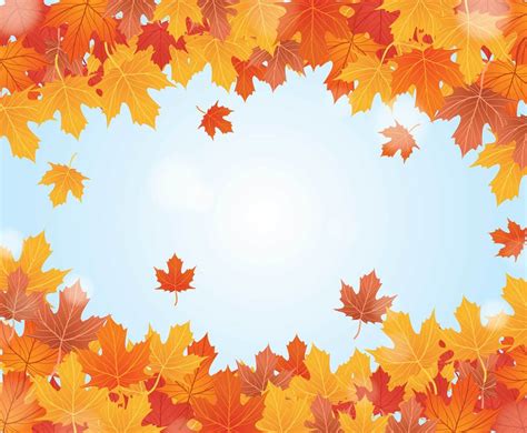 Fall Background Vector Vector Art And Graphics