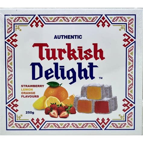 Authentic Turkish Delight Mixed 250g Woolworths