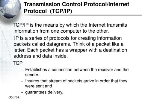 Ppt Tcp Ip Transmission Control Protocol Internet Protocol Hot Sex