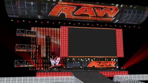 Wwe Raw Stage 3d Warehouse