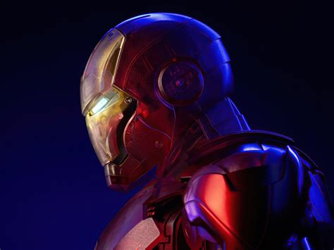 1152x864 Holographic Iron Man 4k 2020 Wallpaper1152x864 Resolution Hd