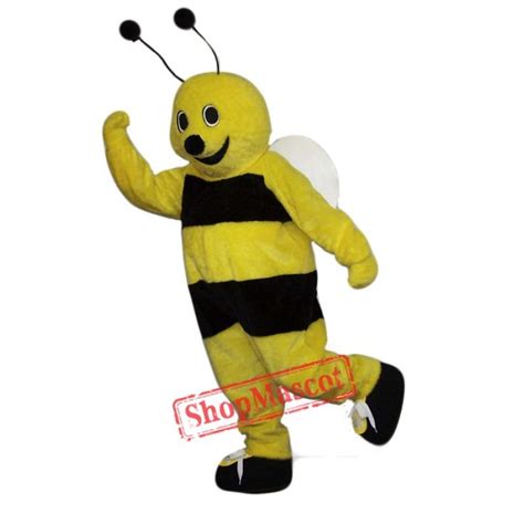 Happy Bee Mascot Costume | Cartoon mascot costumes, Mascot, Mascot costumes