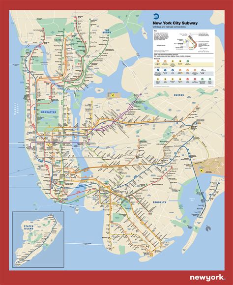 High Resolution Subway Map Nyc World Map