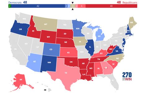 2020 Senate Election Interactive Map 270towin