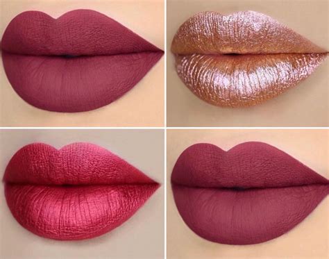 Dreamgirltrio Dreamgirl Lipstick Lips Red Metallic