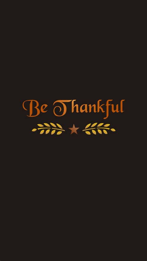 Be Thankful Thanksgiving Wallpaper Holiday Iphone