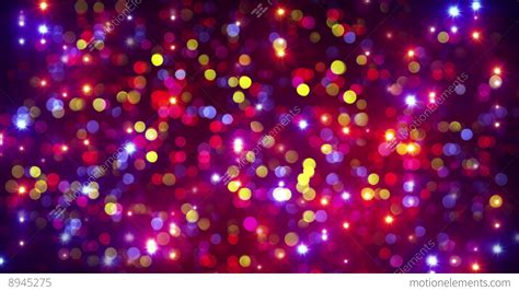 Disco Party Light Flashes And Bokeh Background Loop 4k 4096x2304