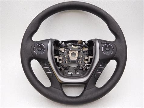 Oem Steering Wheel Black Polyester Honda Pilot 78500 Tg7 A012 Lx