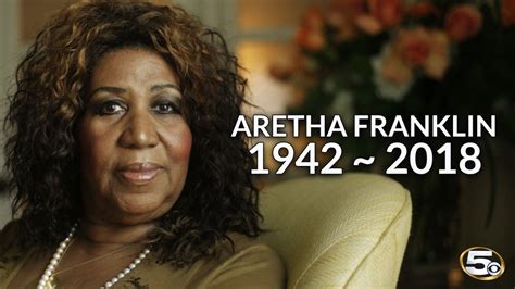 Queen Of Soul Aretha Franklin Has Died