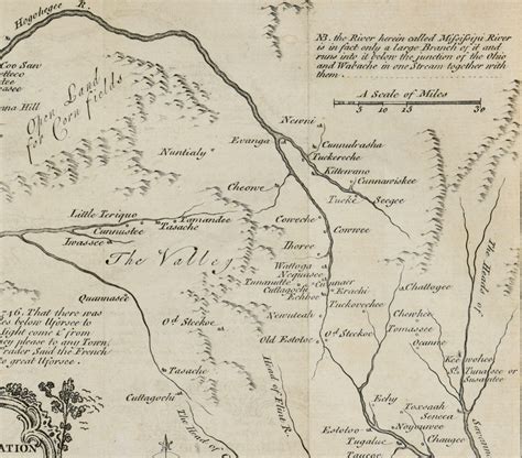 Lot 262 A New Map Of The Cherokee Nation 18th C Case Auctions