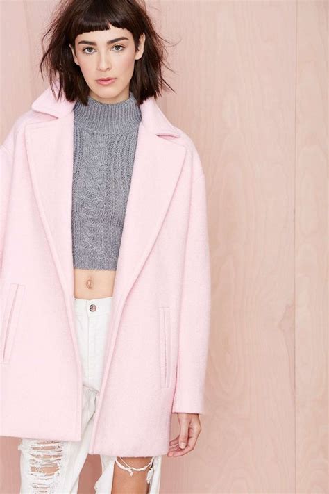 Latest Pink Pastel Coat Outfit Ideas Fashion Clothes Women Shopping Outfit Fashion