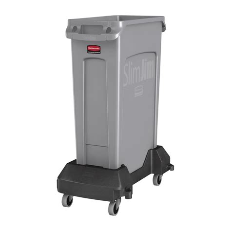 Rubbermaid Slim Jim Container Interlocking Dolly F634 Buy Online At