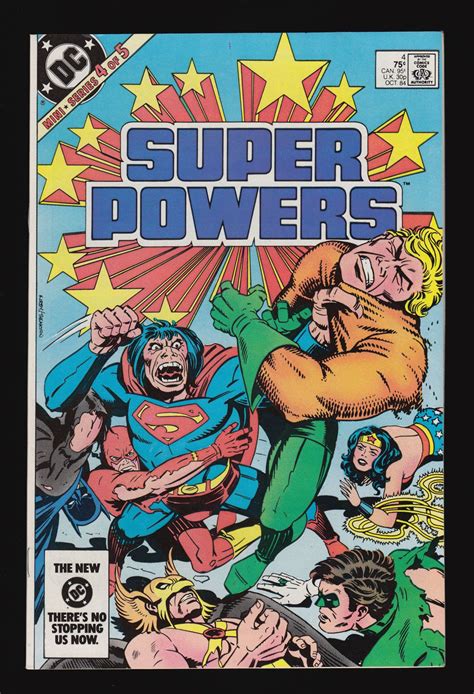 Super Powers #4 (Oct. 1984) | Super powers, Comic book 