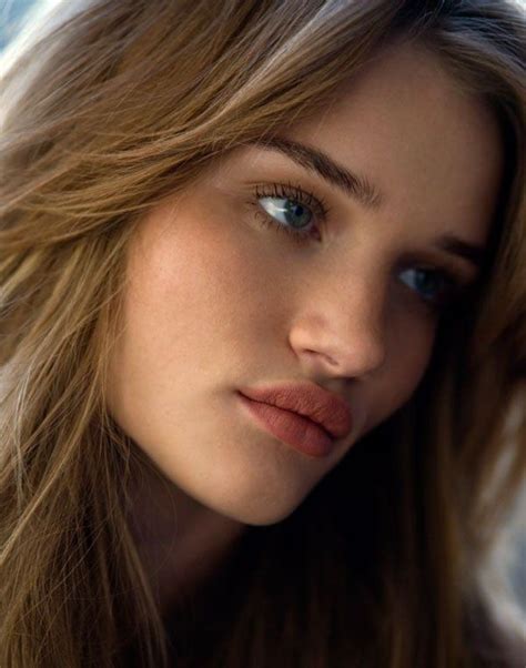 Rosie Huntington Whiteley Is A Natural Beauty In Harpers Bazaar
