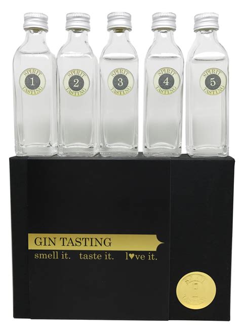 Spirit Tasting Gin Tasting Paket 5 X 40ml Probierpaket Für Gin