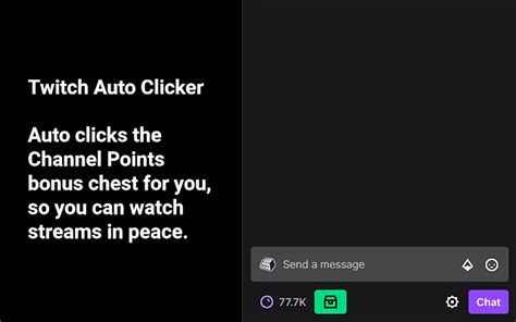 Twitch Channel Points Auto Clicker Chrome ウェブストア