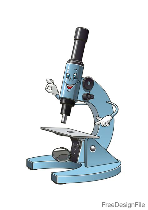 Microscope Design Vector Set 03 Free Download