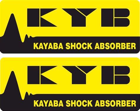 Zen Graphics Kayaba Shock Absorber Decals Stickers