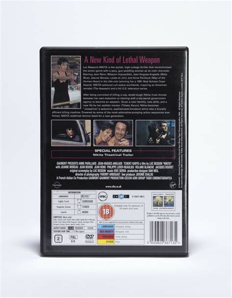 Nikita Luc Besson DVD Region 2 EBay