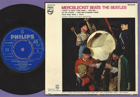 popsike.com - Mercblecket Beats THE BEATLES, Rare SWEDEN EP 1964 - auction details